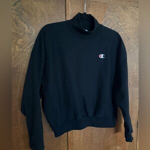 Vintage Reverse Weave Champion mock neck sweatshirt pullover EXCELLENT